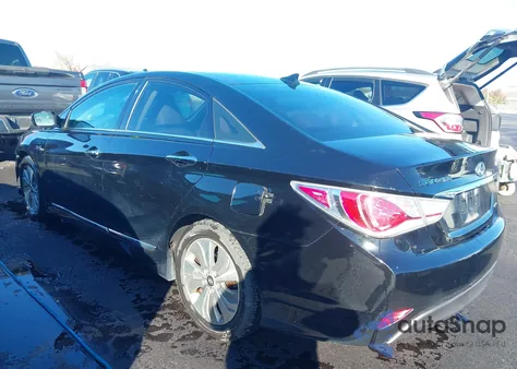 2015 Hyundai Sonata Hybrid Limited из США, поврежденный, VIN KMHEC4A47FA124593